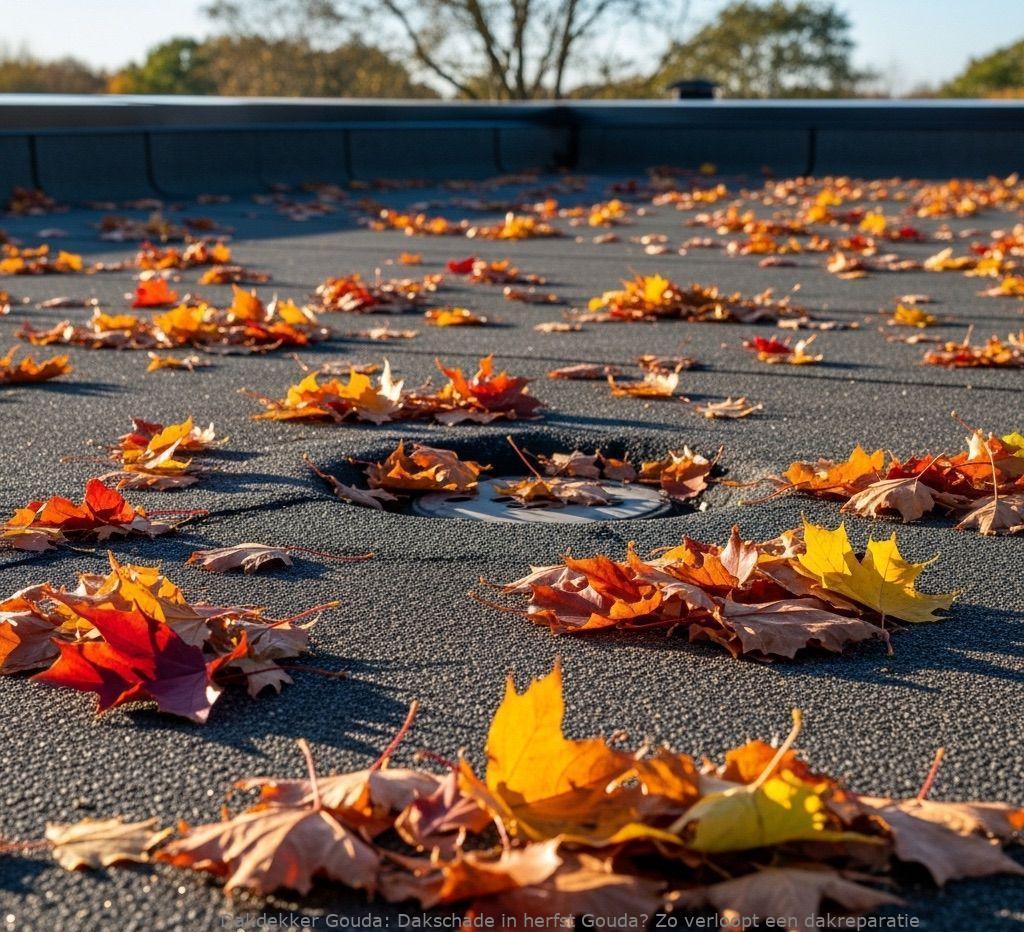 Dakschade In Herfst Gouda